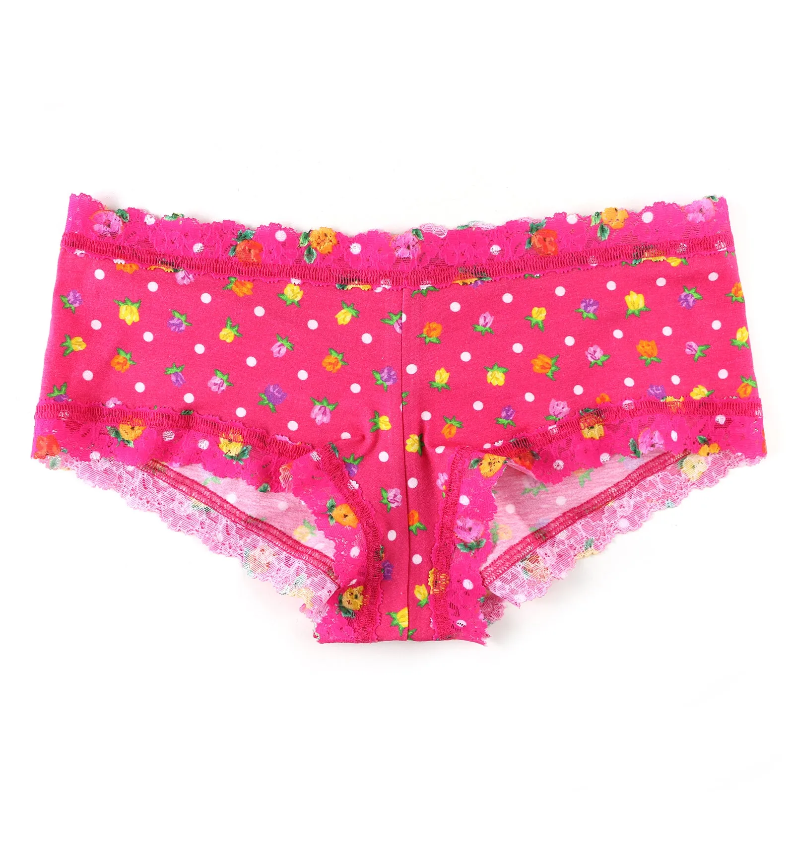 Hanky Panky Cotton Printed Boyshort (PR891281) - Heidi