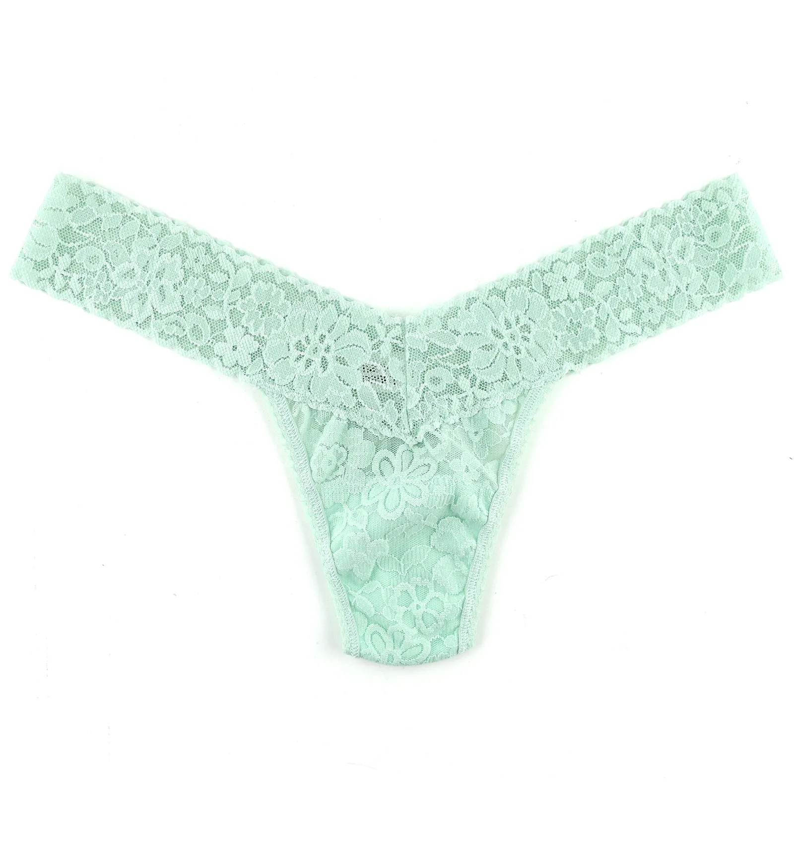 Hanky Panky Daily Lace Low Rise Thong (771001P) - Cool Sage