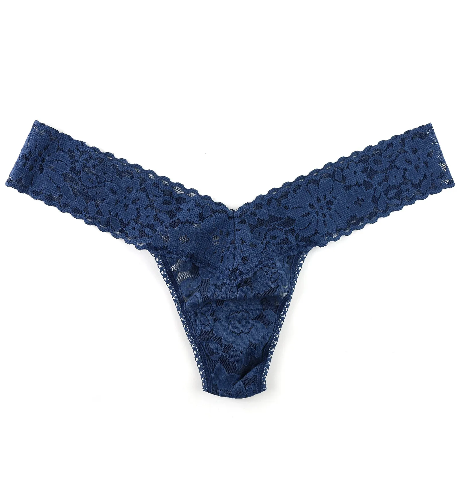 Hanky Panky Daily Lace Low Rise Thong (771001P) - Nightshade