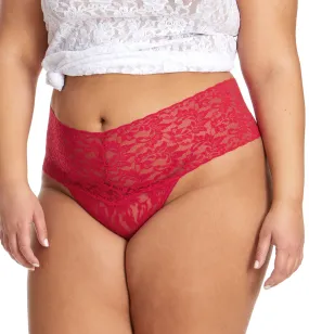 Hanky Panky Plus Size Retro Lace Thong (9K1926X) - Evening Pour