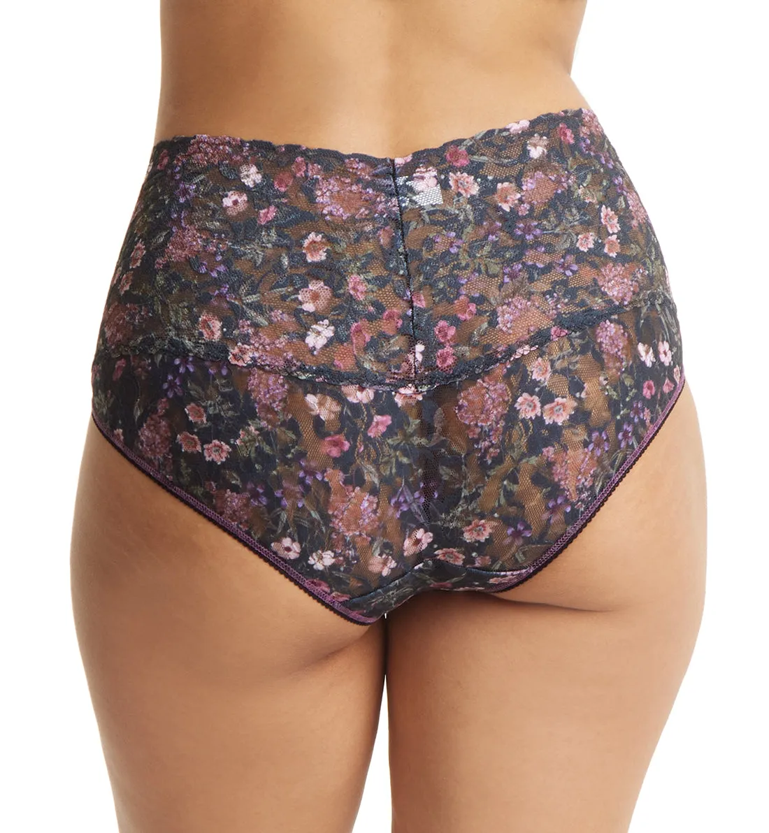 Hanky Panky Retro Lace Printed V-kini (PR9K2124) - Myddleton Gardens