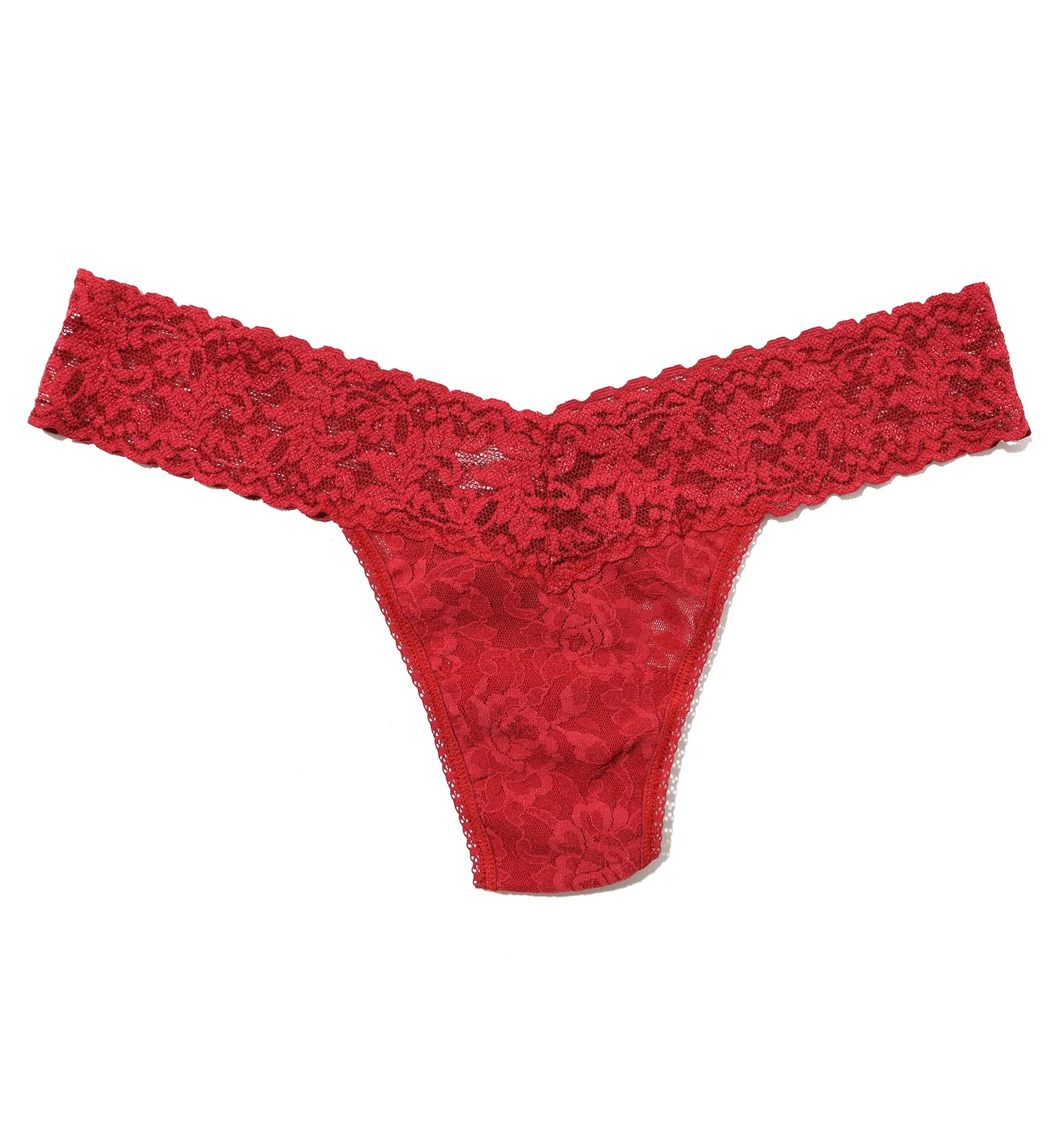 Hanky Panky Signature Lace Low Rise Thong (4911P) - Burnt Sienna