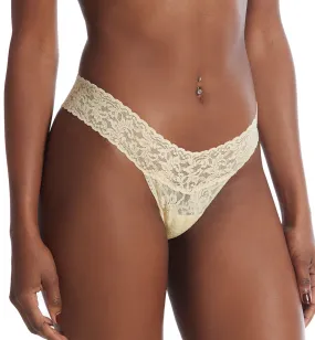 Hanky Panky Signature Lace Low Rise Thong (4911P) - Shortcake