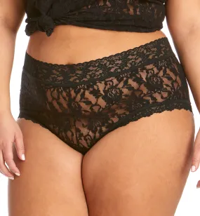 Hanky Panky Signature Lace Wideband Boyshort PLUS (481281X) - Black