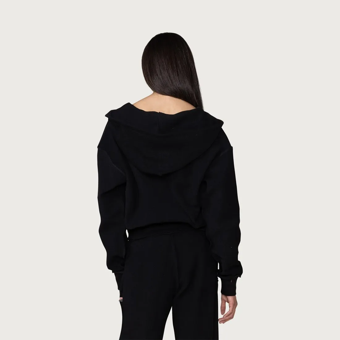 Honor The Gift Women Reversed Honoree Zip Up Hoody (black)