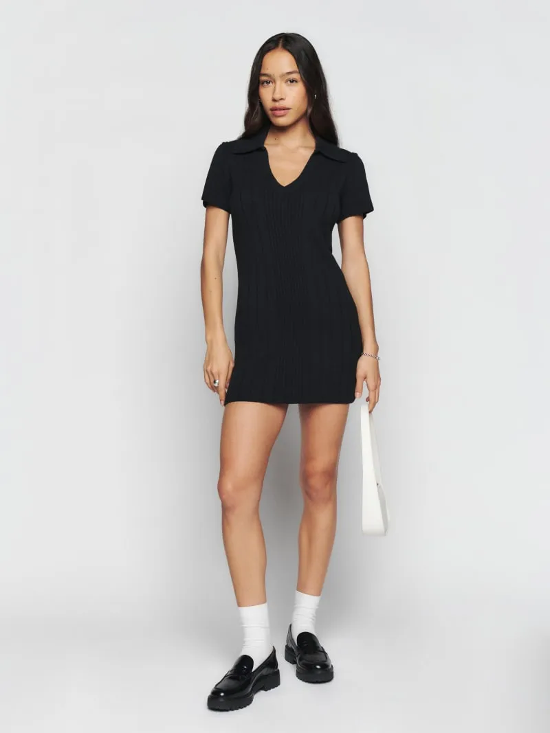 Janine Cotton Sweater Mini Dress