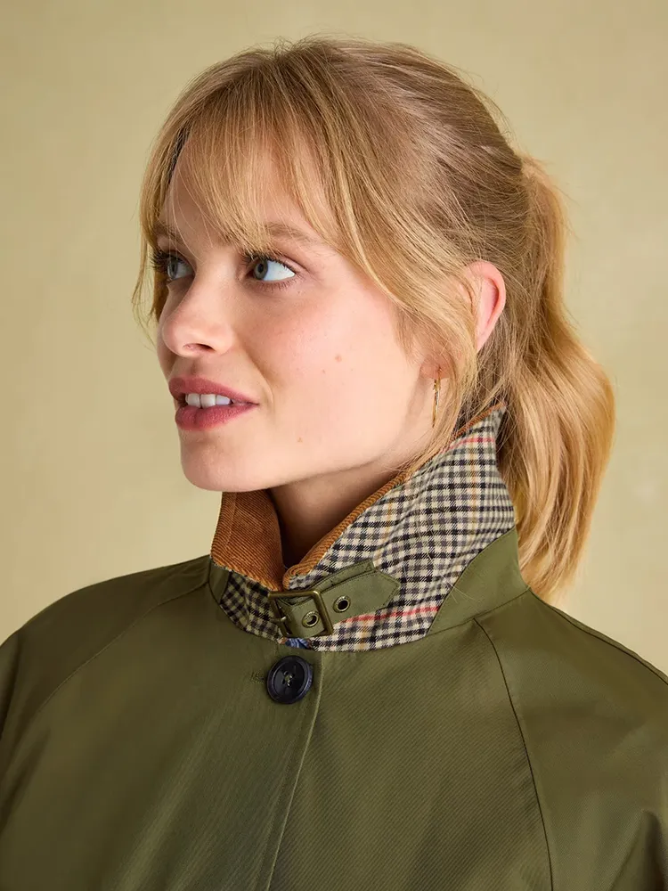 Joules Epwell Waterproof Belted Trench Coat