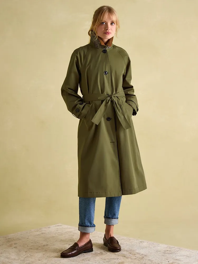 Joules Epwell Waterproof Belted Trench Coat