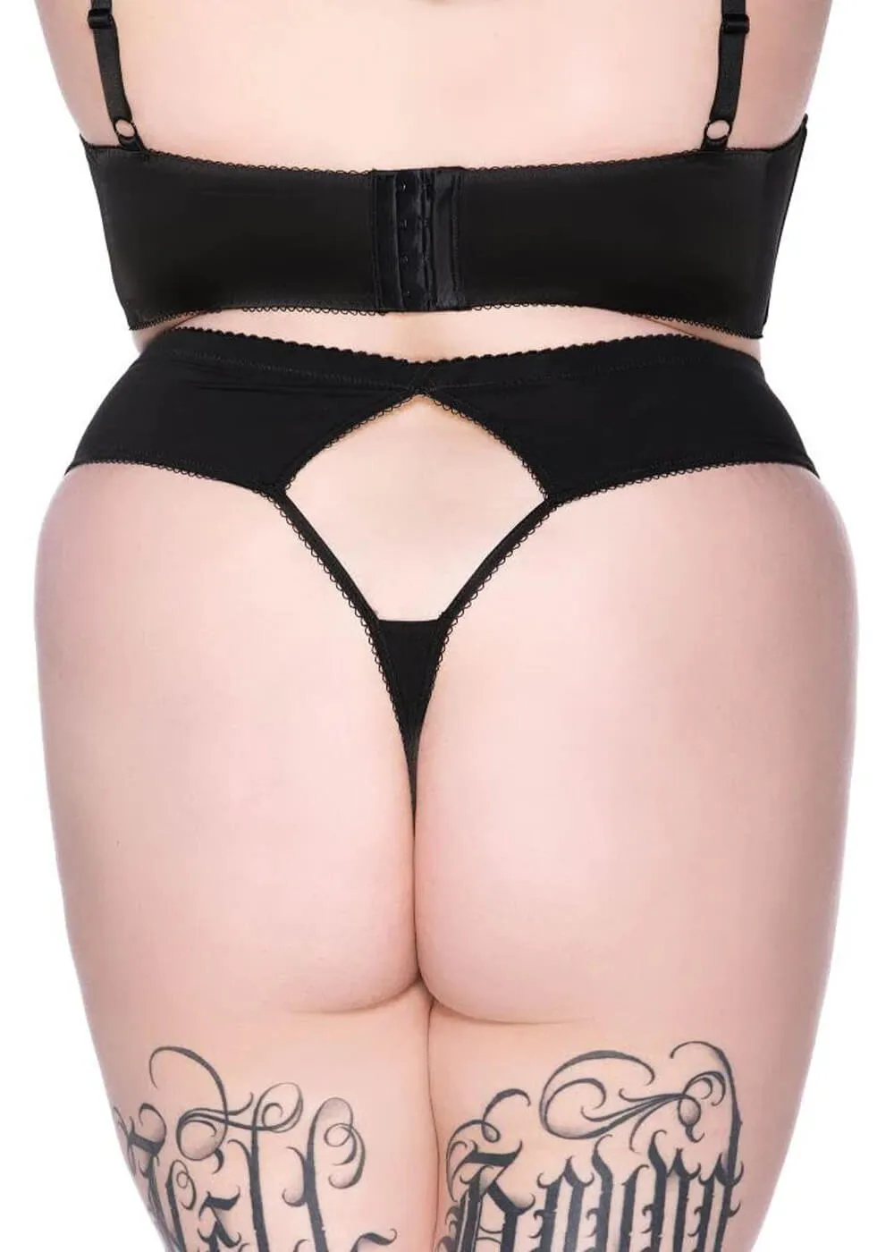 Killstar Webutant Spiderweb Panties Black