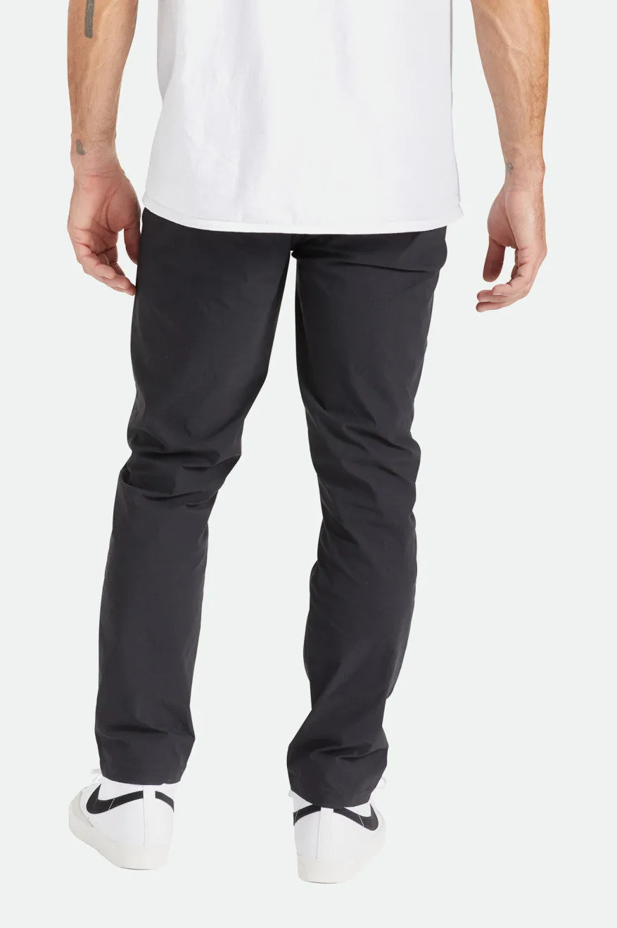 Knox Utility Slim Pant - Black