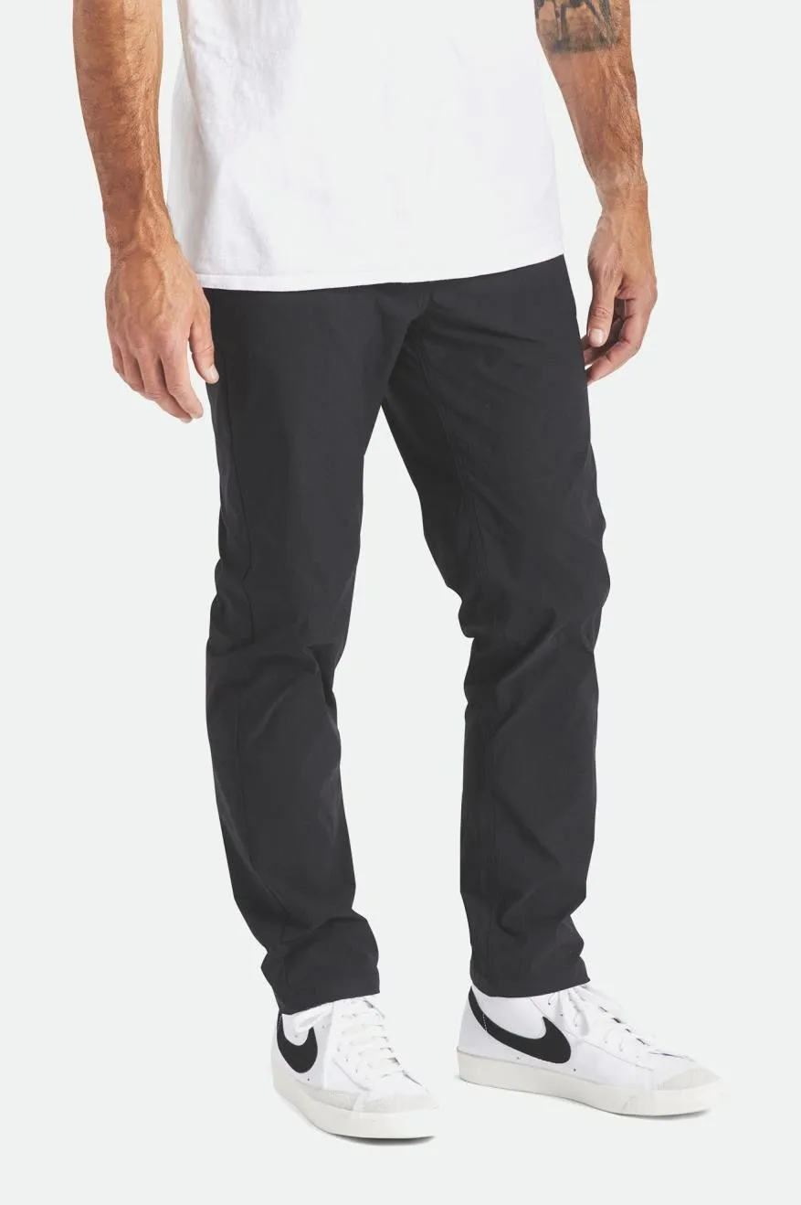 Knox Utility Slim Pant - Black