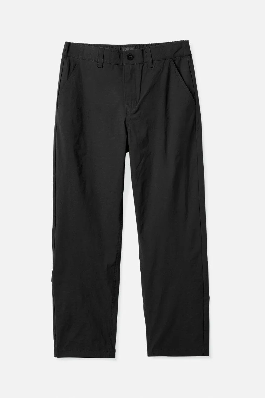 Knox Utility Slim Pant - Black