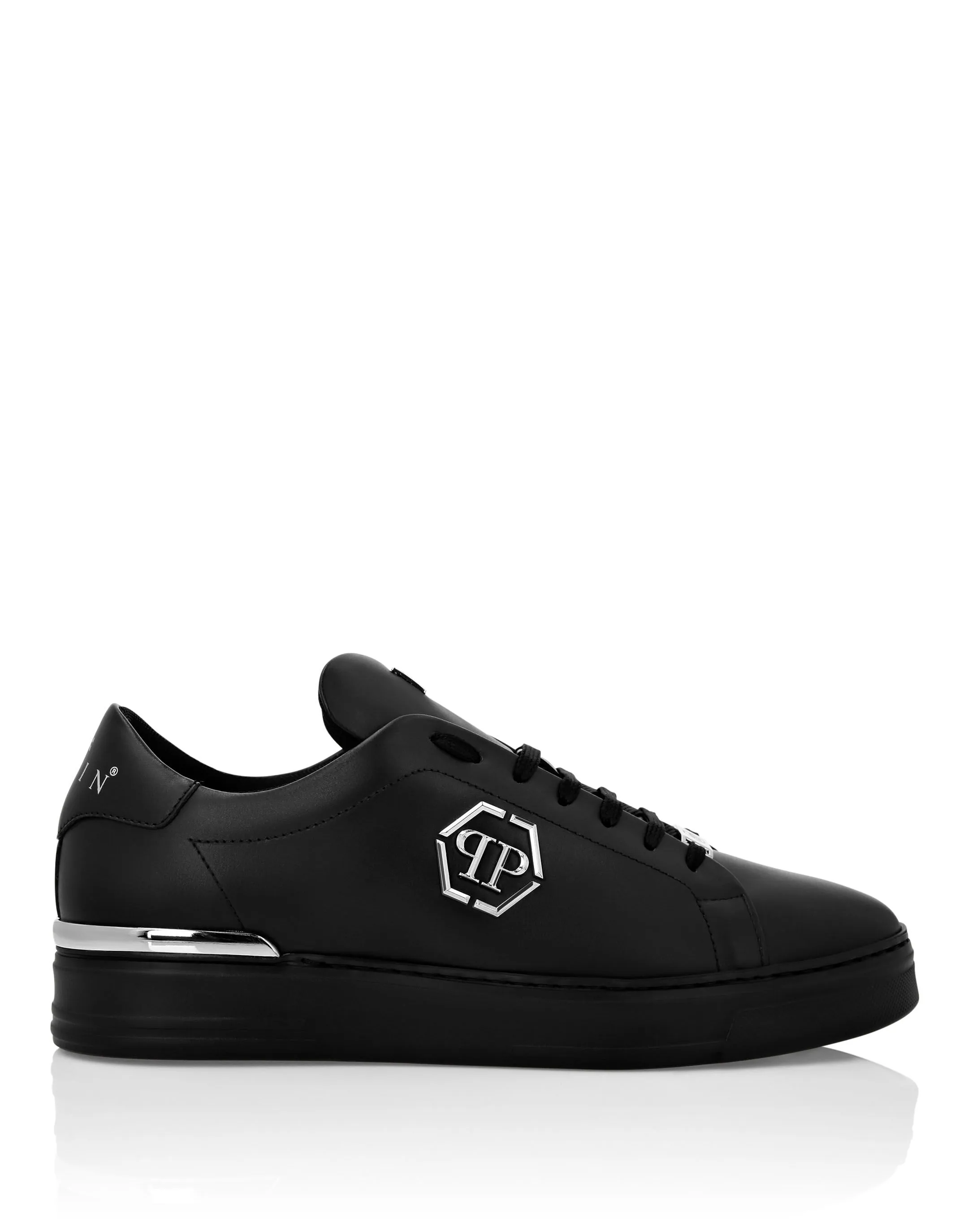 Leather Lo-Top Sneaker Hexagon