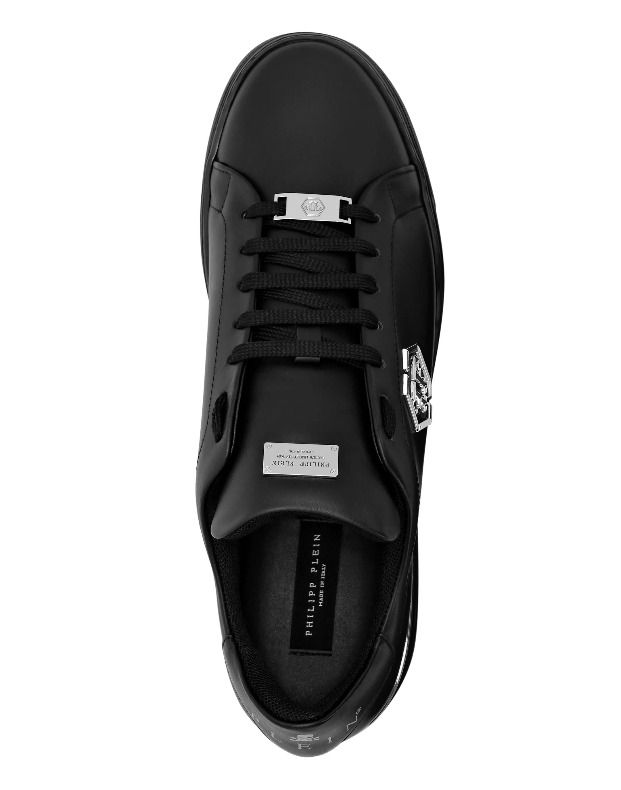 Leather Lo-Top Sneaker Hexagon