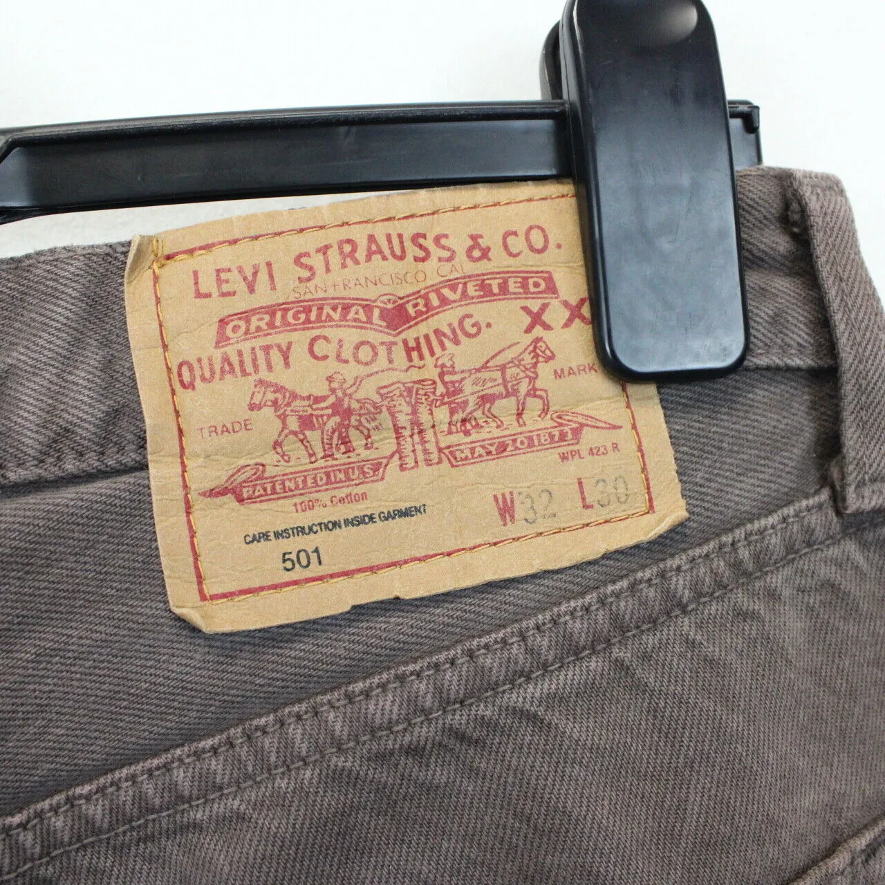 LEVIS 501 Jeans Brown | W32 L30