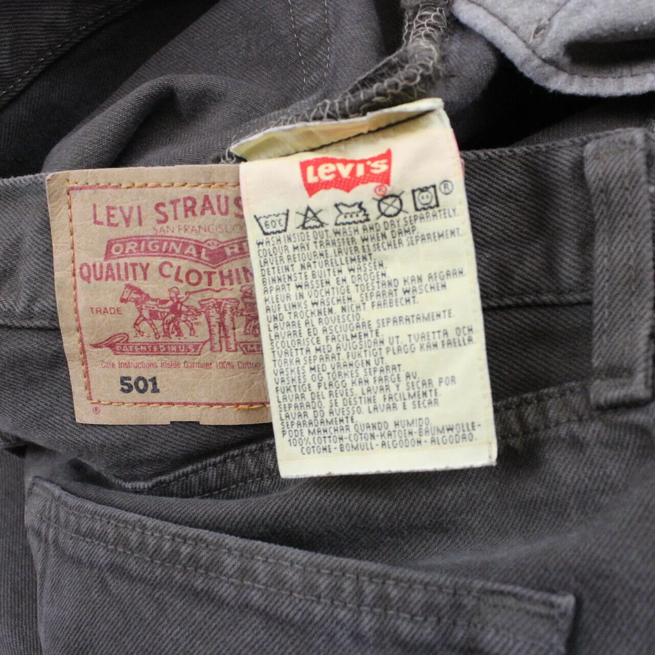 LEVIS 501 Jeans Brown |  W36 L30