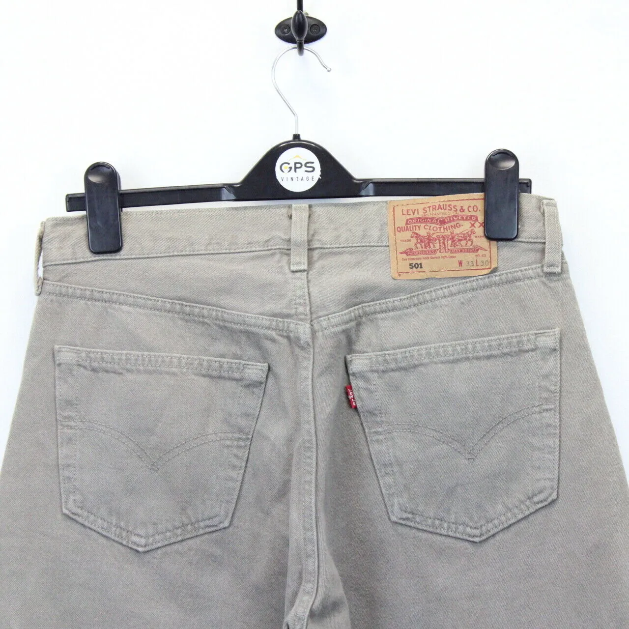 LEVIS 501 Jeans Grey | W33 L26