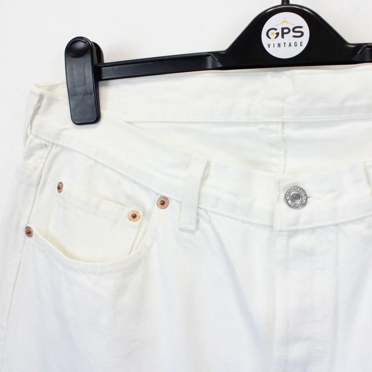 LEVIS 501 Jeans White | W36 L30