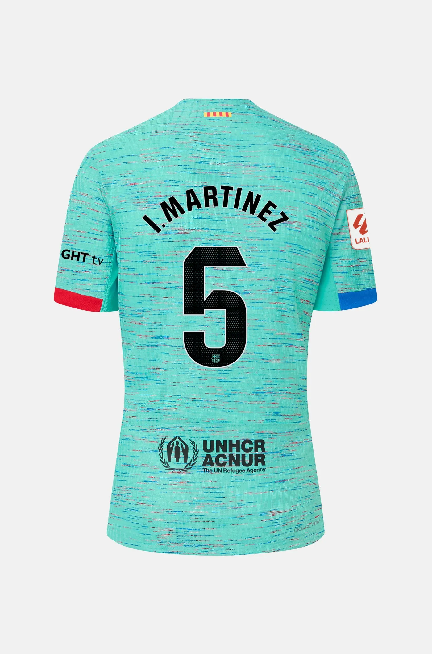 LFP FC Barcelona third shirt 23/24 Player’s Edition  - I. MARTNEZ