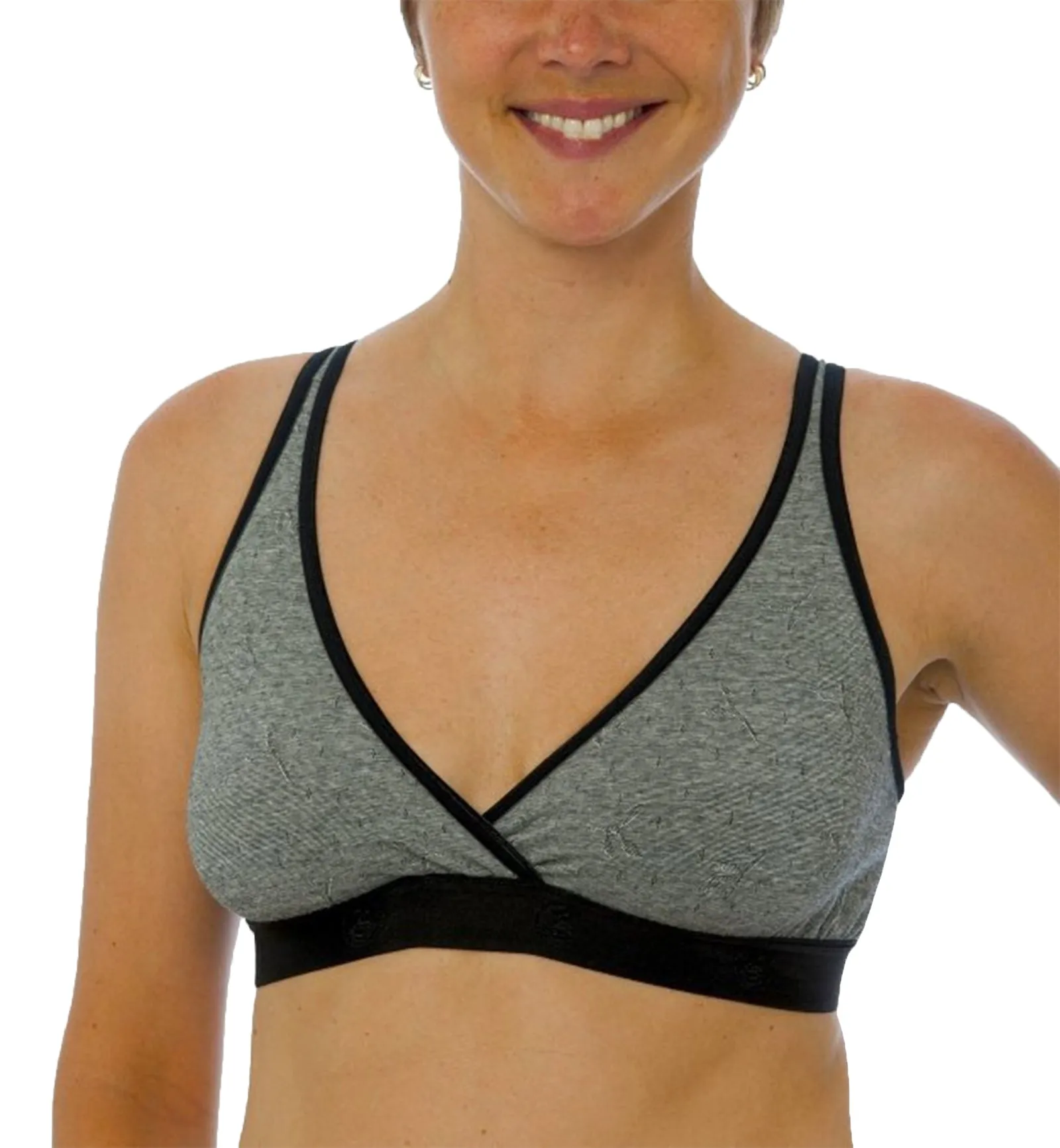 LLLI Cotton/Spandex Pull Over Sleep Bra (4150) - Black