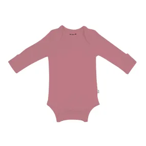 Long Sleeve Bodysuit in Dusty Rose