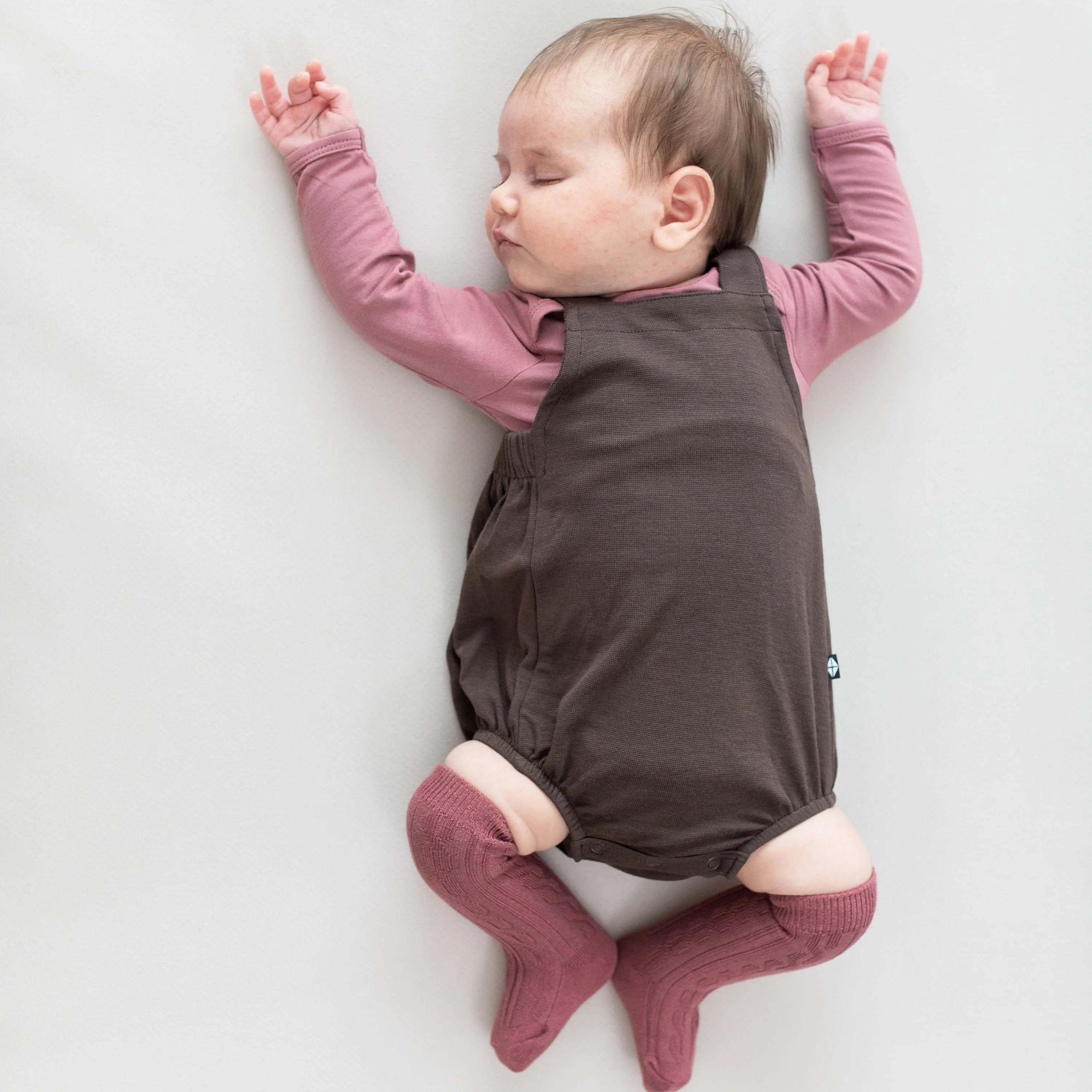 Long Sleeve Bodysuit in Dusty Rose