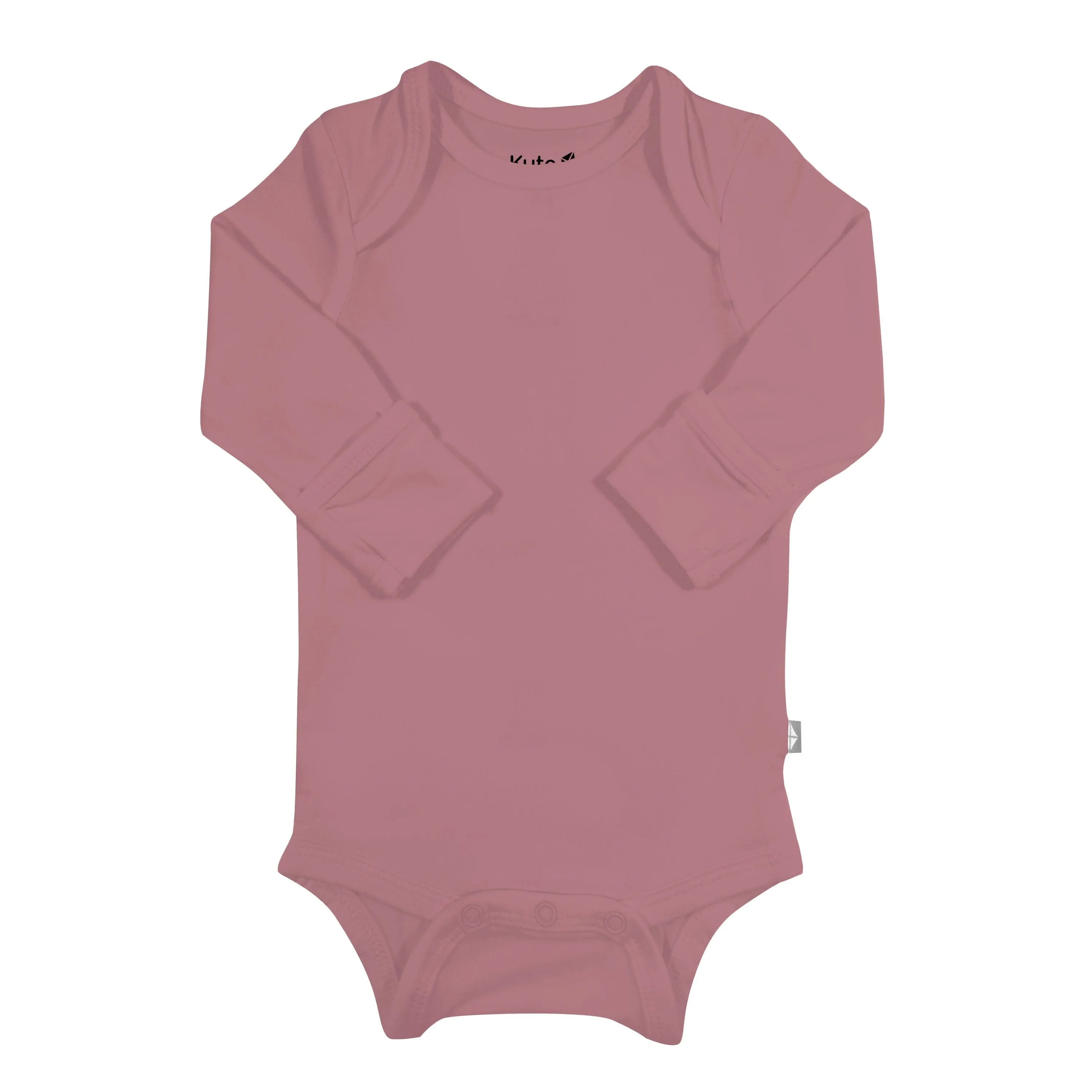 Long Sleeve Bodysuit in Dusty Rose