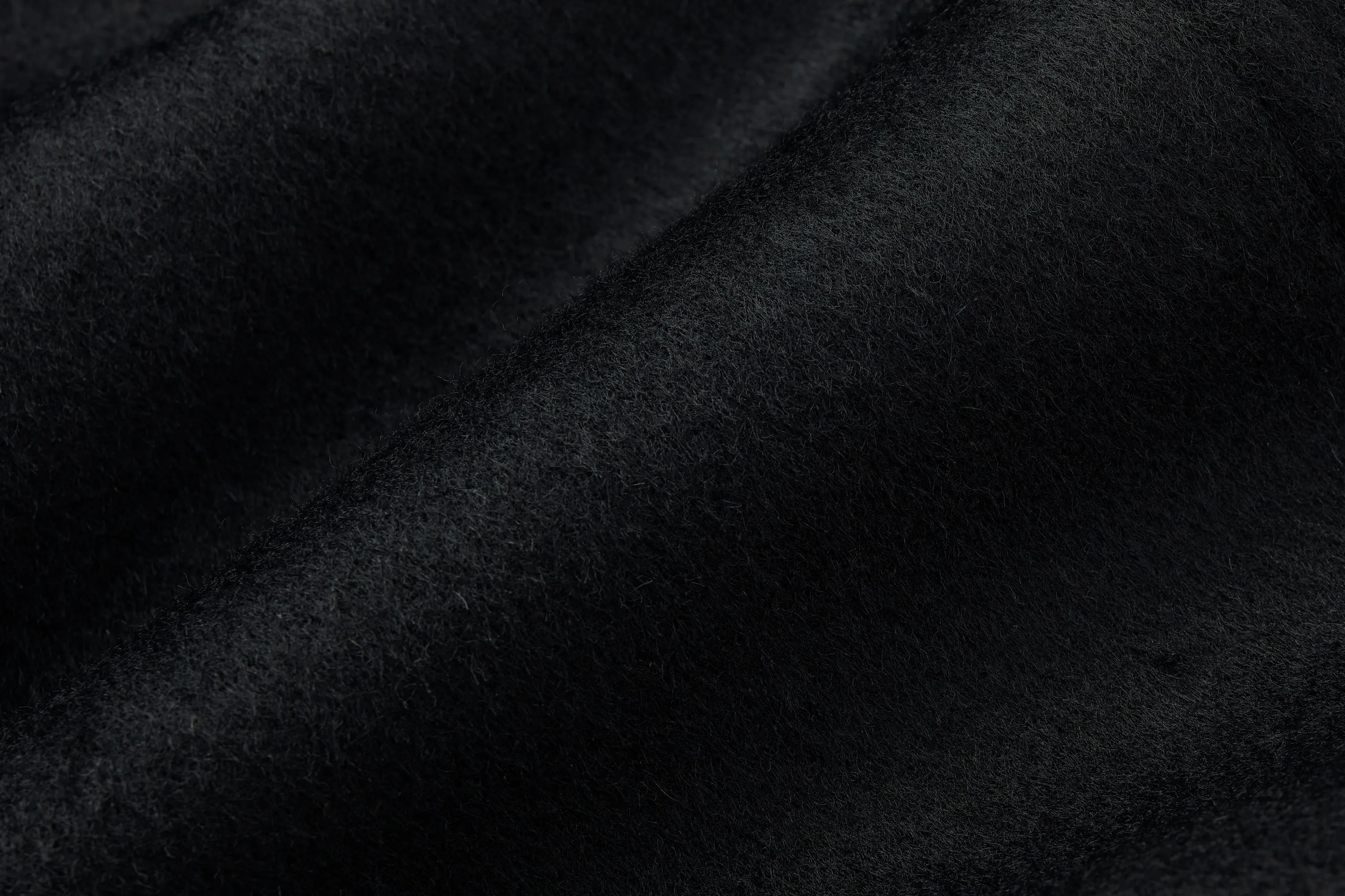 Mac Coat ~ Black Wool/Cashmere