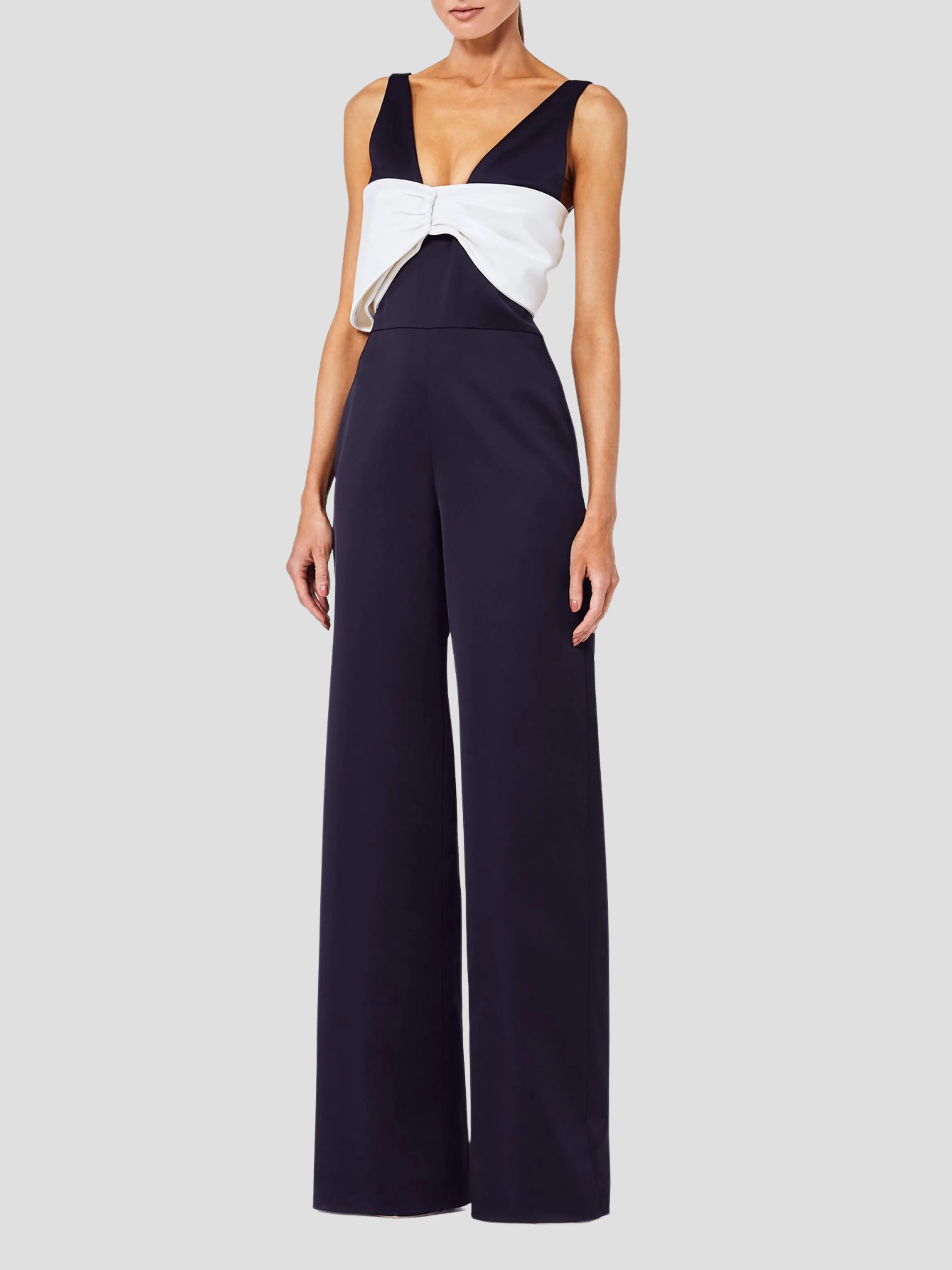 Marinna Jumpsuit in Black & White