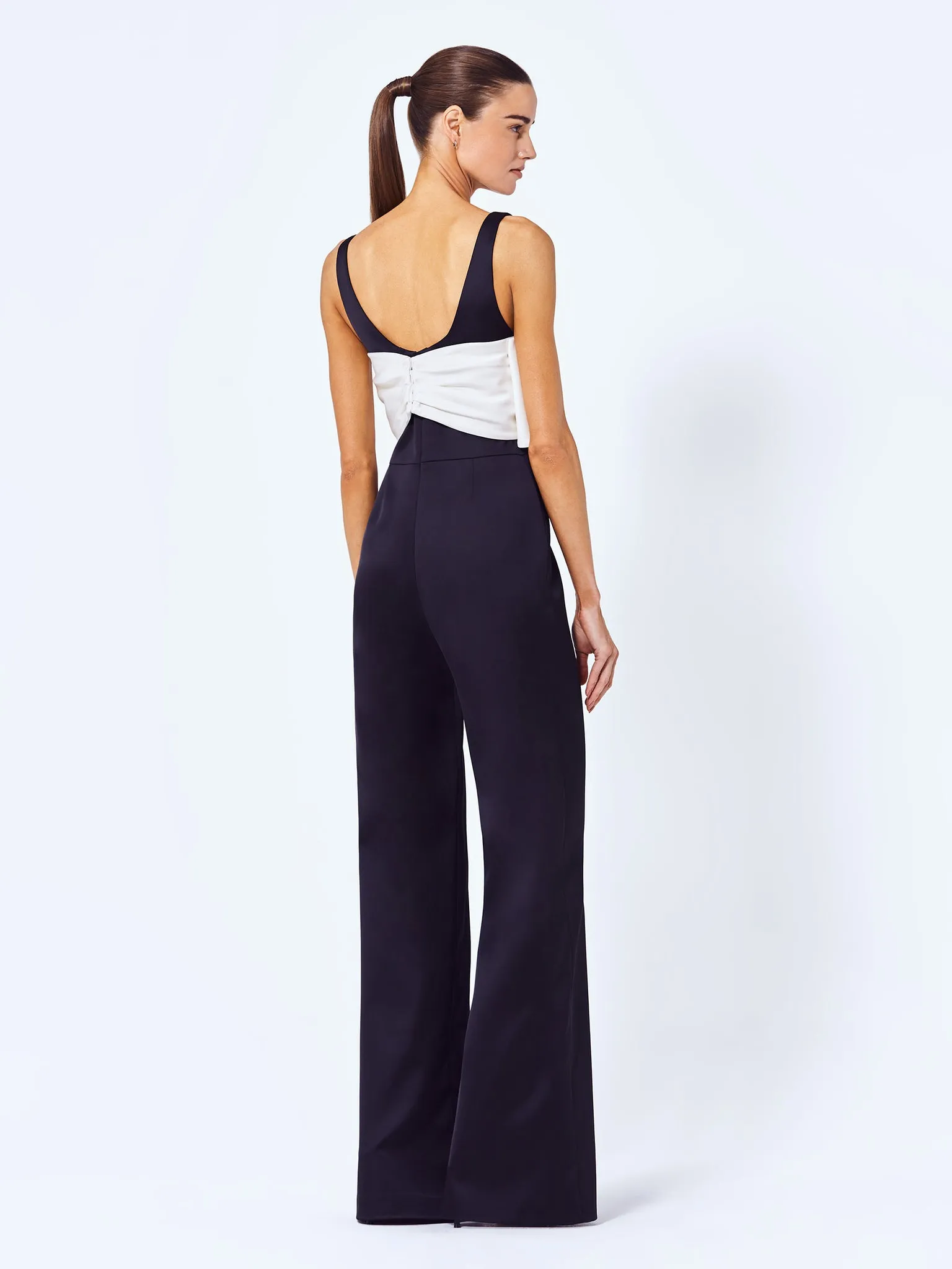 Marinna Jumpsuit in Black & White