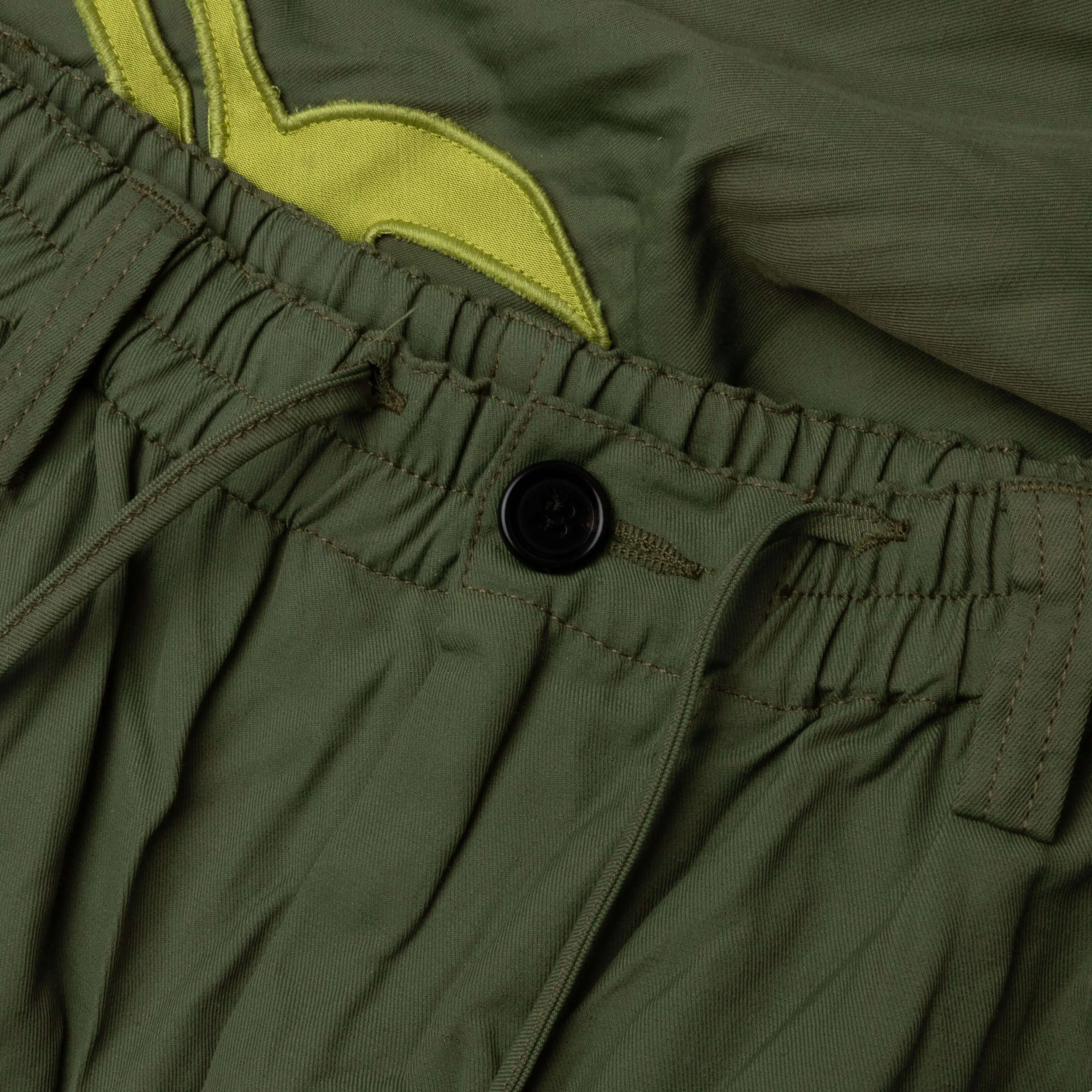 Marni x No Vacancy Inn Gabardine Pants - Stone Green