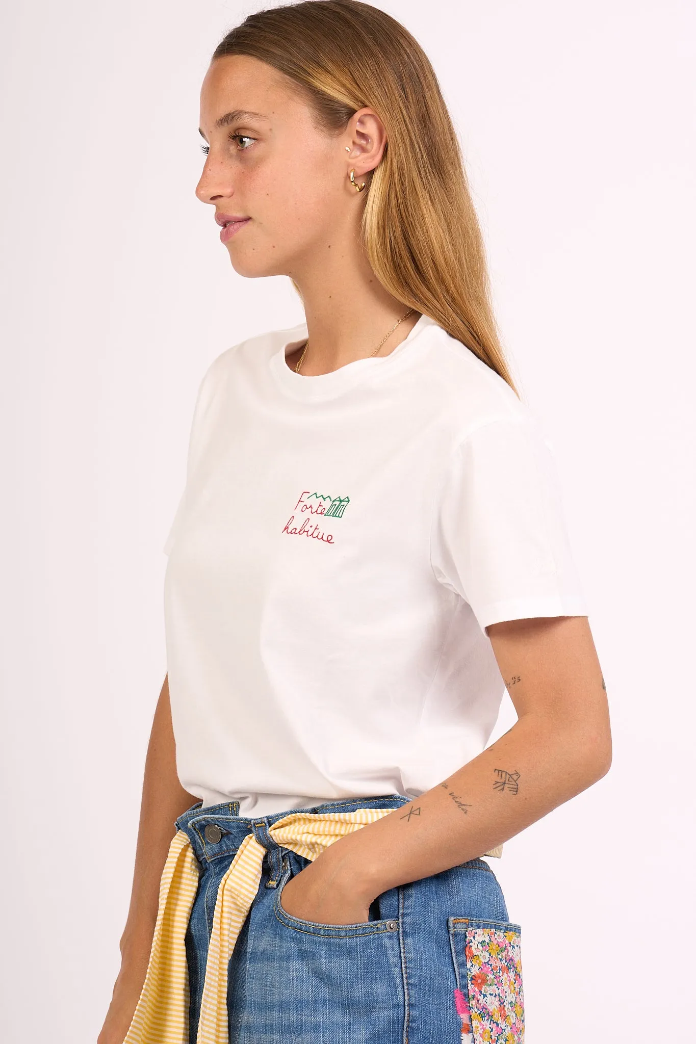 Mc2 Saint Barth T-shirt Forte Dei Marmi Bianco Donna