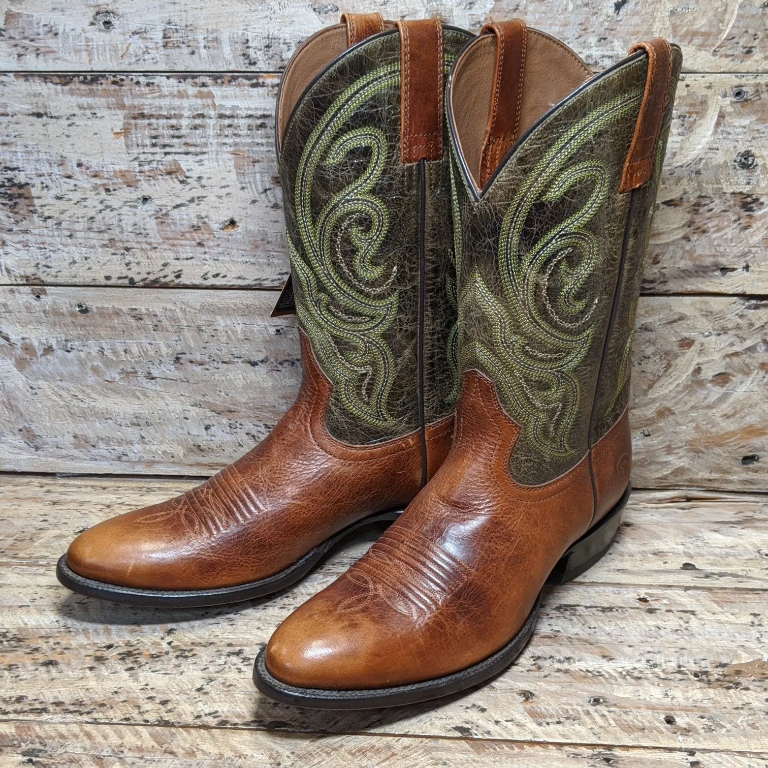 Mens Ariat Roper Green Top Boot (Size 8D & 9D)