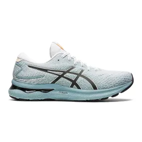 Men's Asics GEL-Nimbus 24, Light Steel/White, 9.5 D Medium