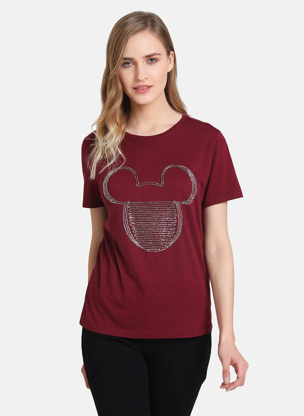 Mickey Mouse Disney Sequin T-Shirt