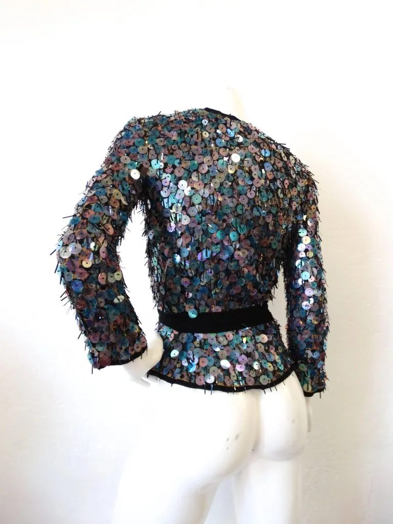 Missoni Iridescent Sequin Jacket