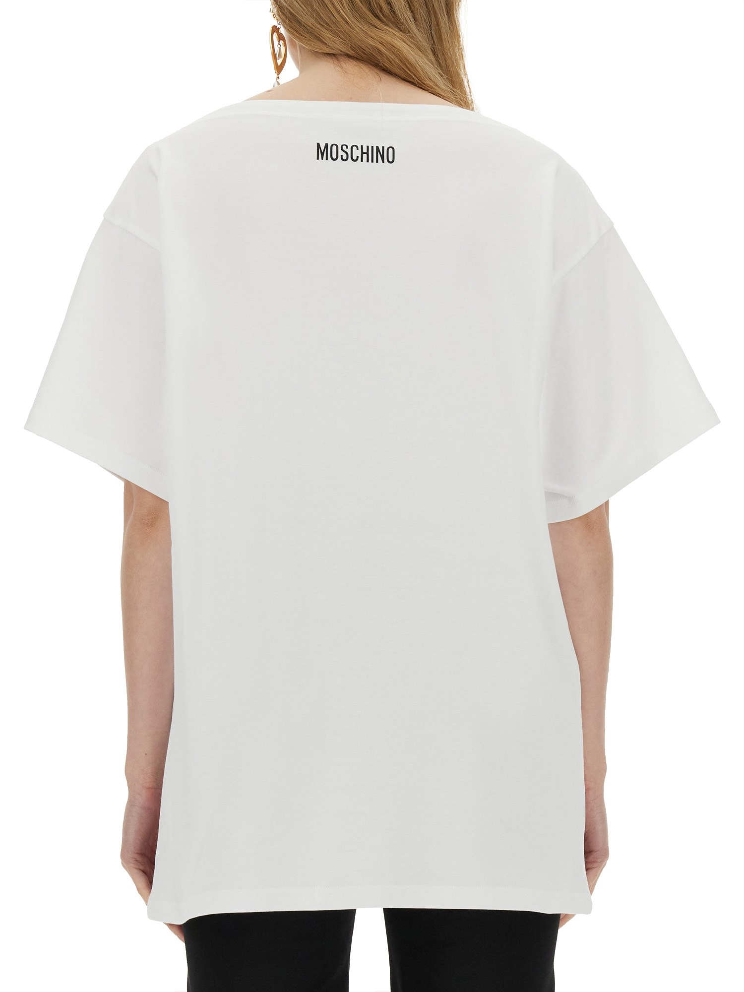 MOSCHINO    INTERLOCK T-SHIRT