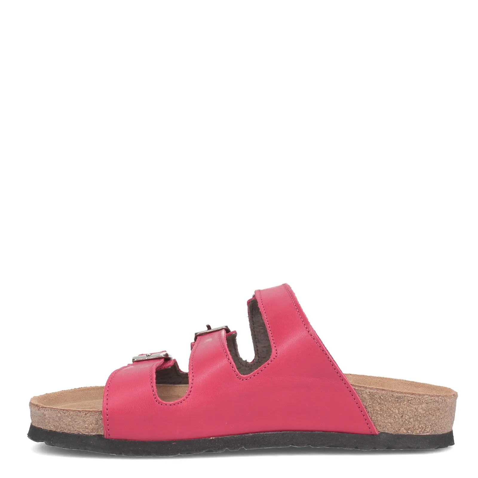 Naot Womens Austin 3 Strap Sandal- Kiss Red Leather