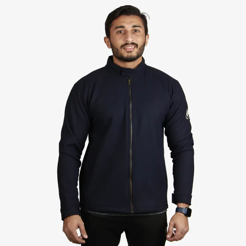 Navy Fleece Jacket - William Jacket