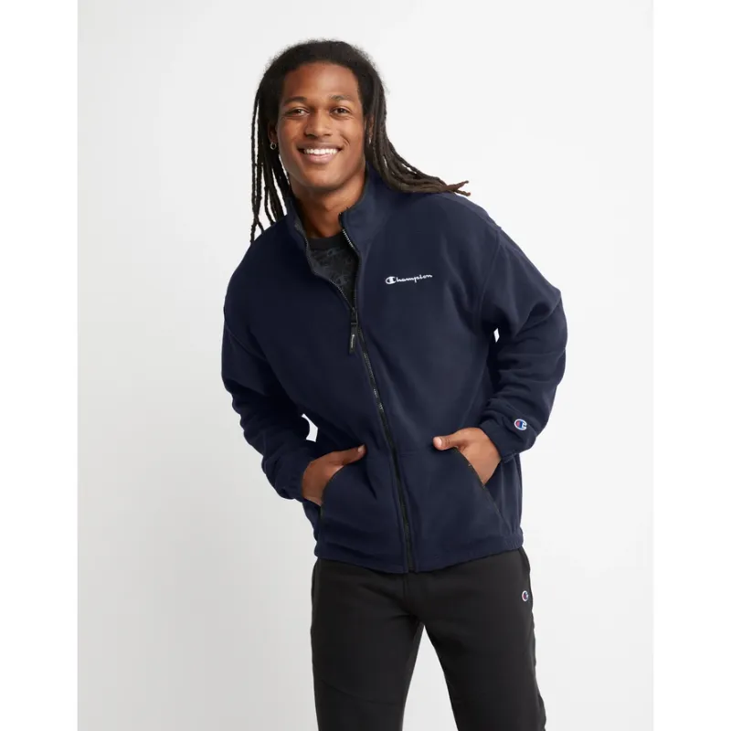 Navy Fleece Jacket - William Jacket