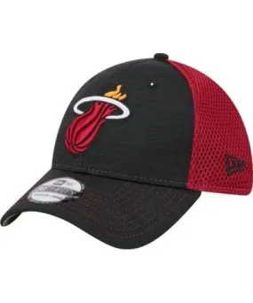 New Era Men's NBA Miami Heat Active Tech Neo Flex 39THIRTY Flex Hat