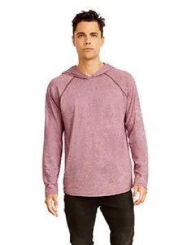 Next Level Unisex Mock Twist Raglan Hoody 2021 Light Maroon