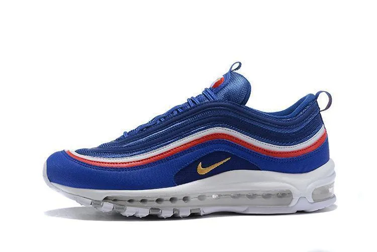 Nike Air Max 97 Blue White Italia Shoes Sale Men Size US 7, 8, 8.5, 9, 10, 11