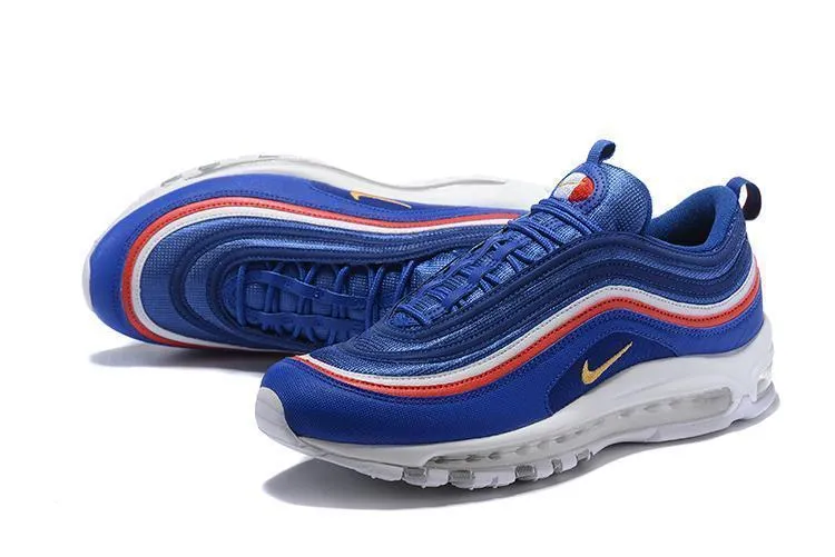 Nike Air Max 97 Blue White Italia Shoes Sale Men Size US 7, 8, 8.5, 9, 10, 11