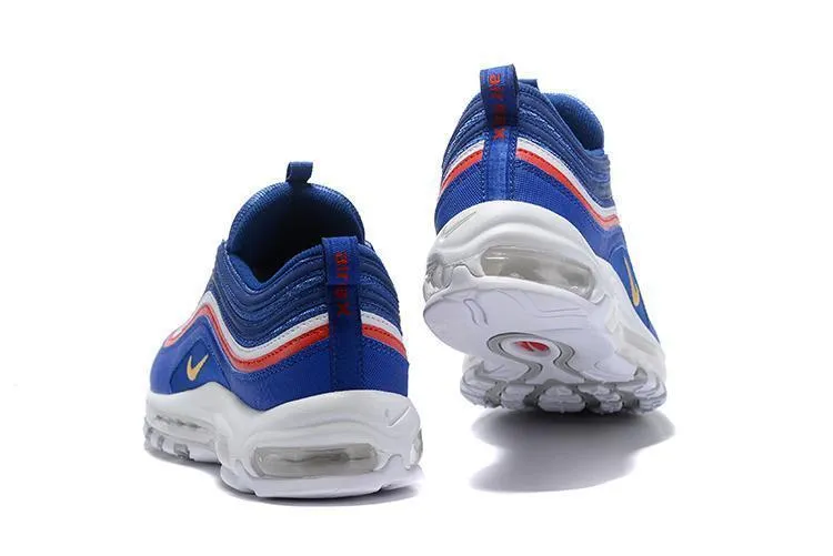 Nike Air Max 97 Blue White Italia Shoes Sale Men Size US 7, 8, 8.5, 9, 10, 11