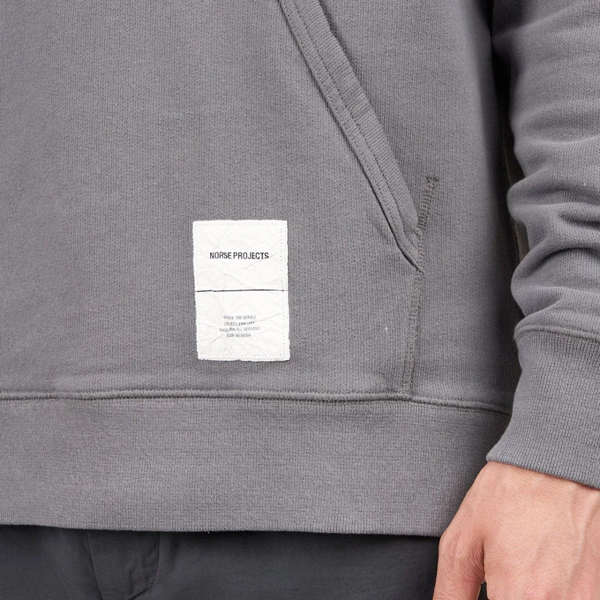 Norse Projects Kristian Tab Series Hood (Grey)