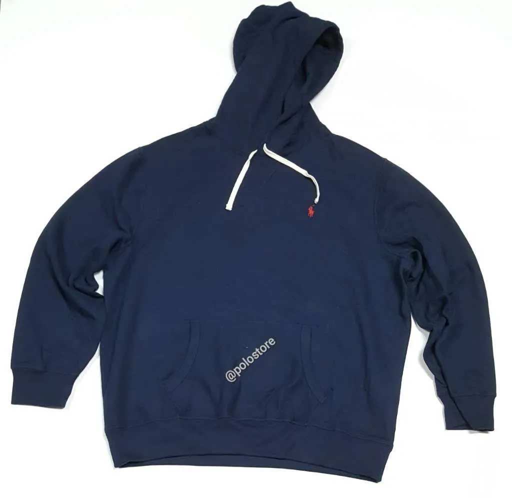 Nwt Polo Ralph Lauren Navy Small Pony PullOver Hoody