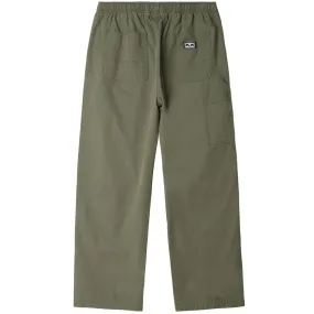 OBEY BIG EASY CANVAS PANT // SMOKEY OLIVE