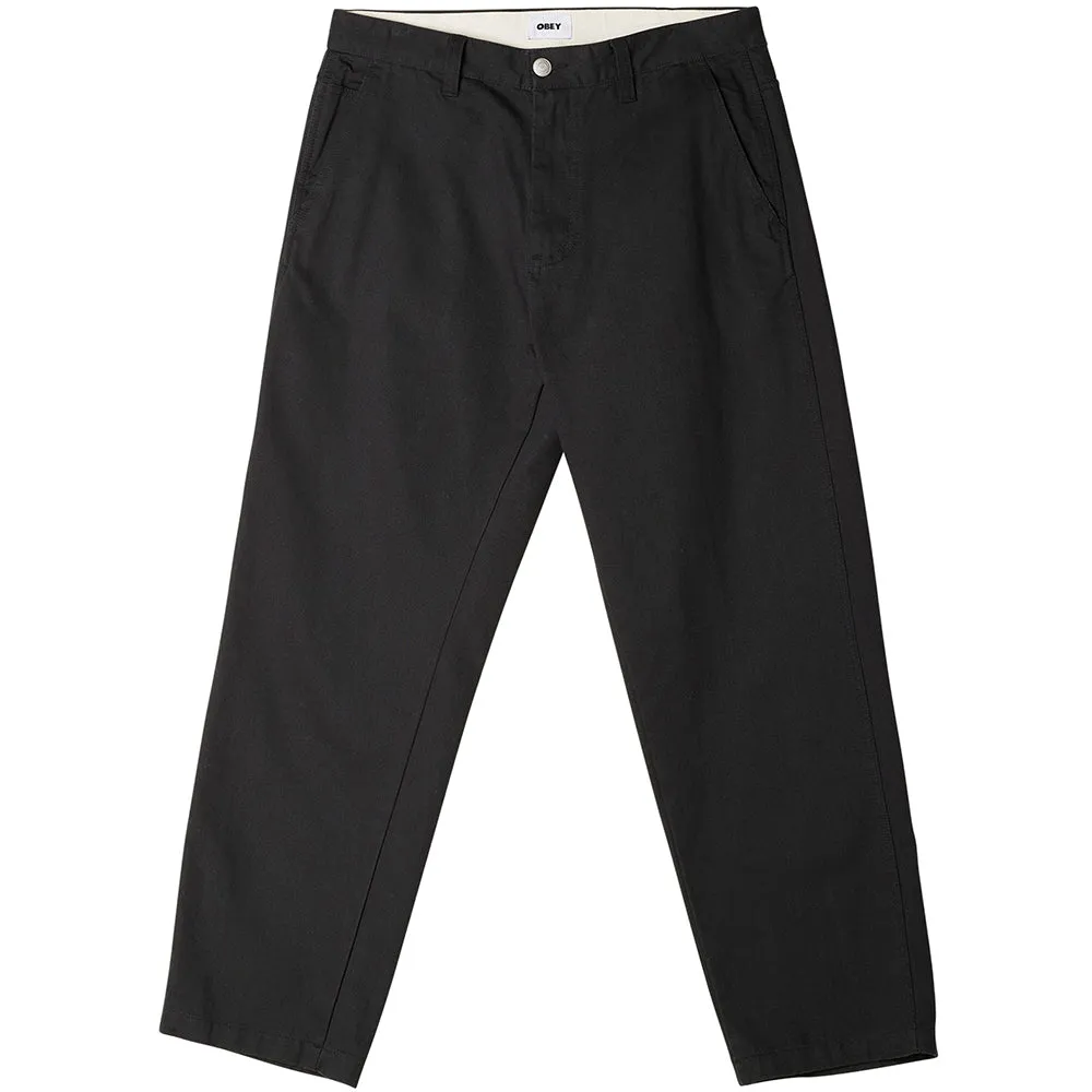 OBEY HARDWORK CARPENTER PANT // BLACK