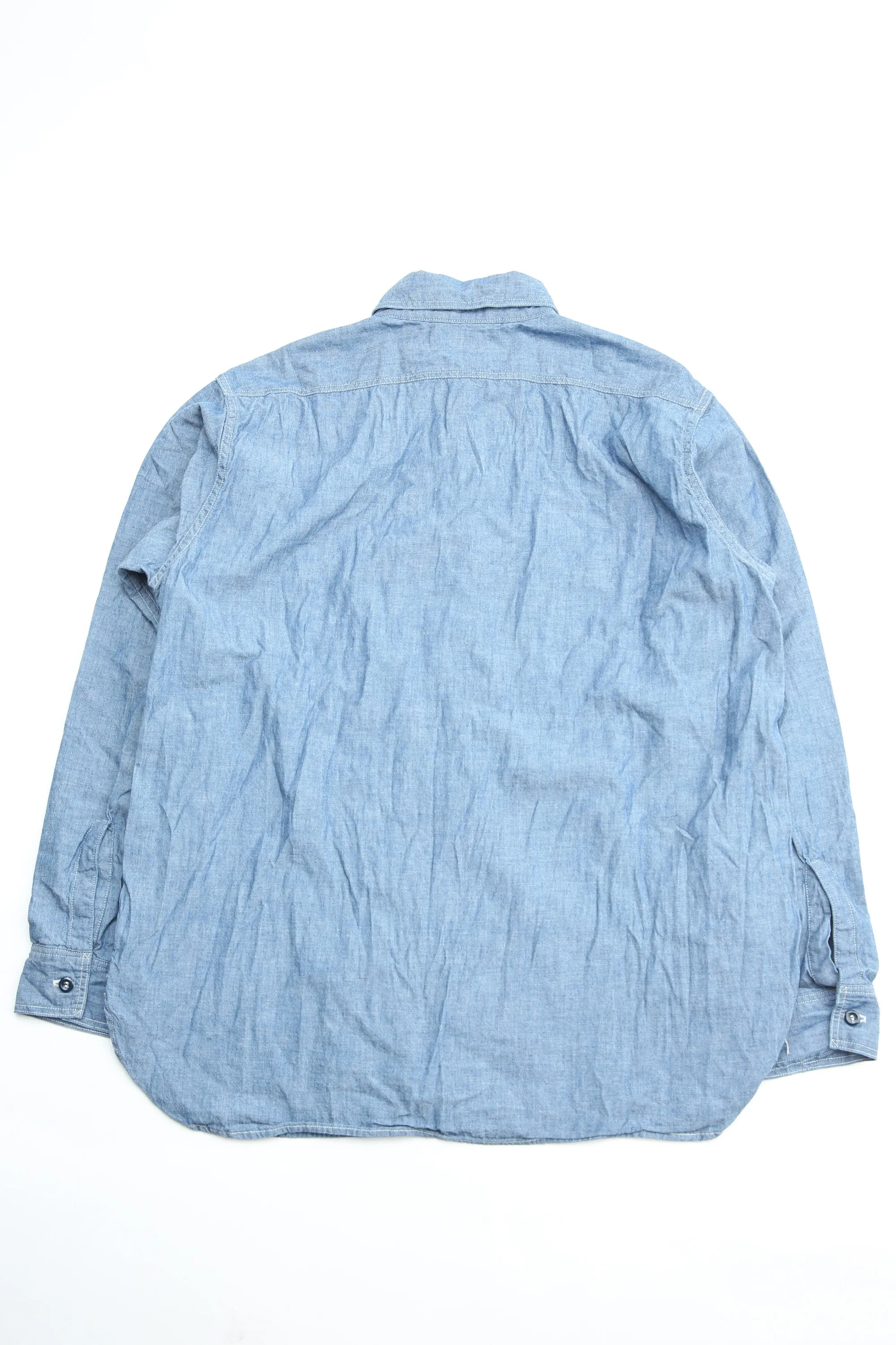 orSlow Vintage Fit Chambray Work Shirt - Chambray